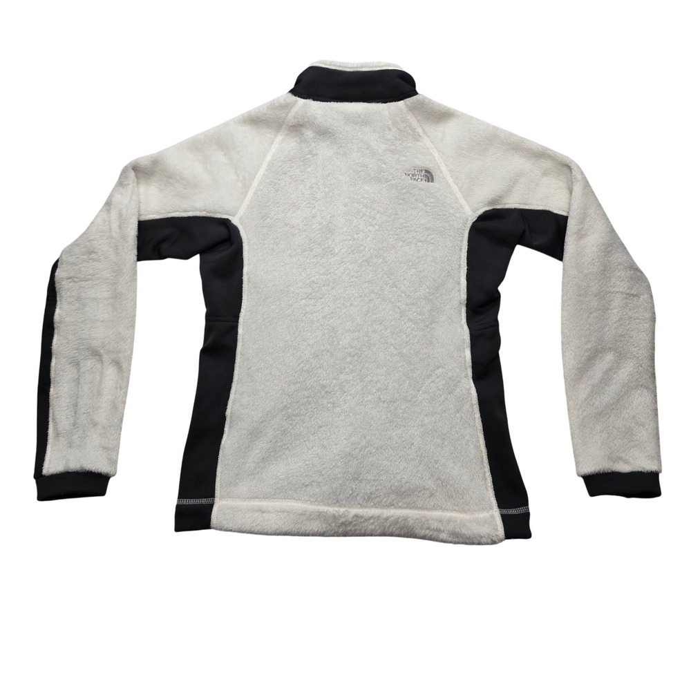 The North Face Summit Series Polartec Fleece Jacket Cream Black Womens Medium M - Picture 2 of 10